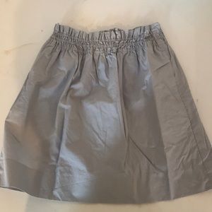 J Crew Size 2 Gray Sidewalk Skirt